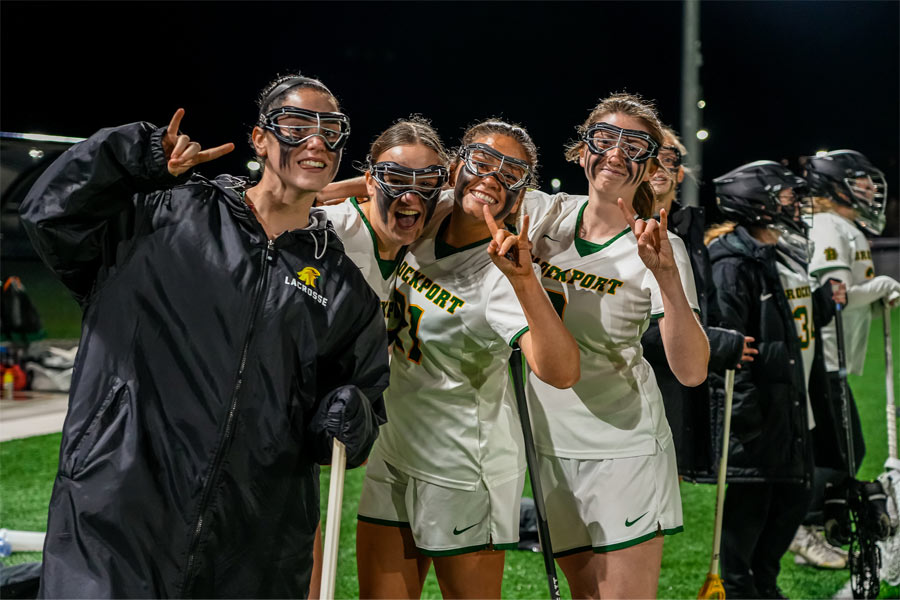 BRockport Women's Lacrosse team